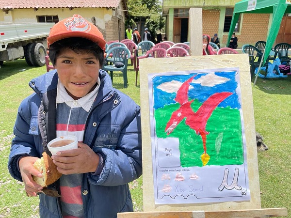 Municipalidad de Huamanga llevó alegría a los niños de Llunchi