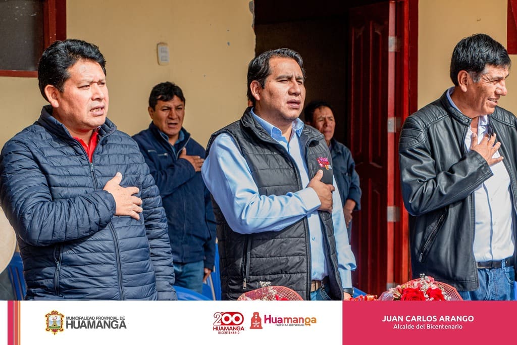 ALCALDE DE LA PROVINCIA DE HUAMANGA ANUNCIA OBRAS EN MARCHA PARA HUASCAHURA